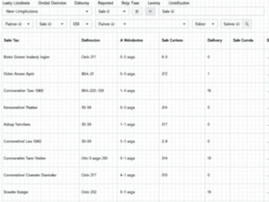 Sales Tax Compliance Detail 3