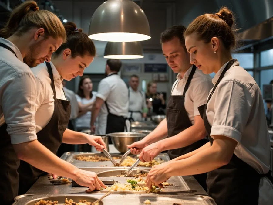 Kitchen operations detail