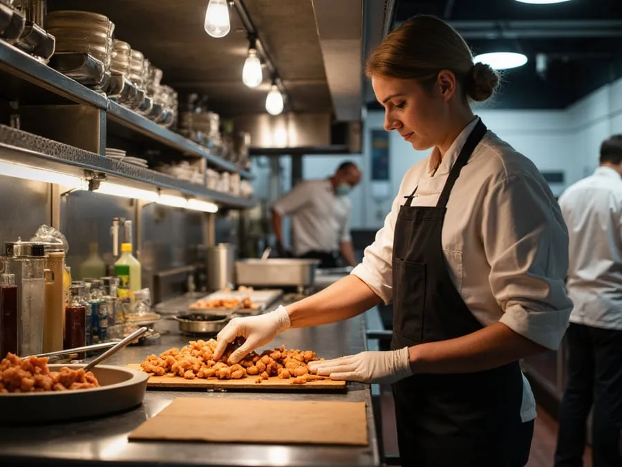 Kitchen operations detail