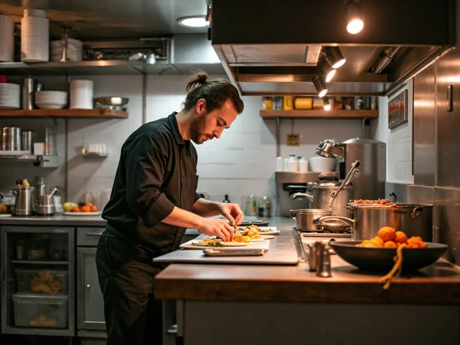 Kitchen operations detail