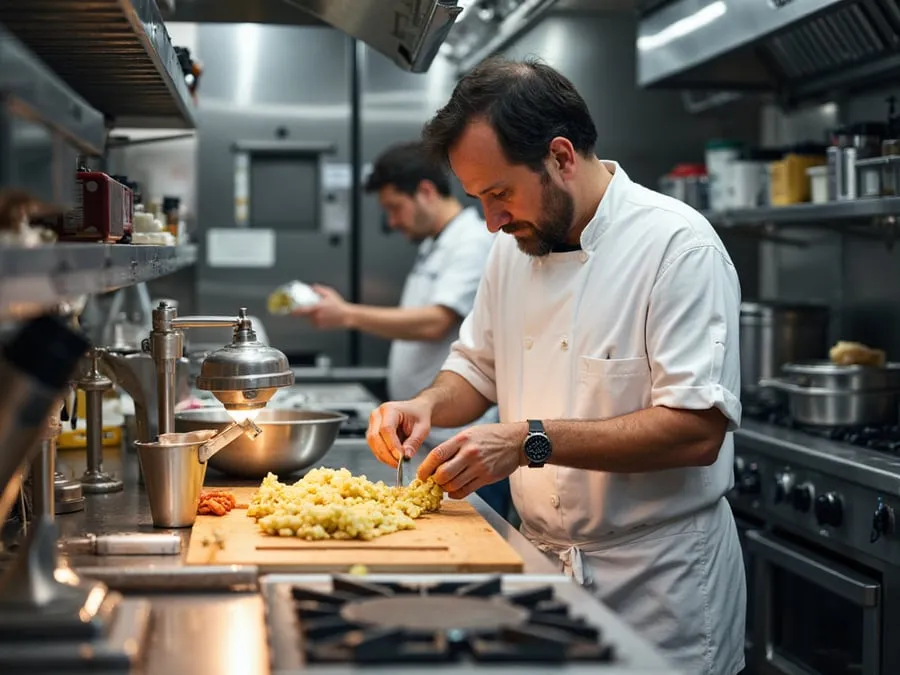 Kitchen operations detail