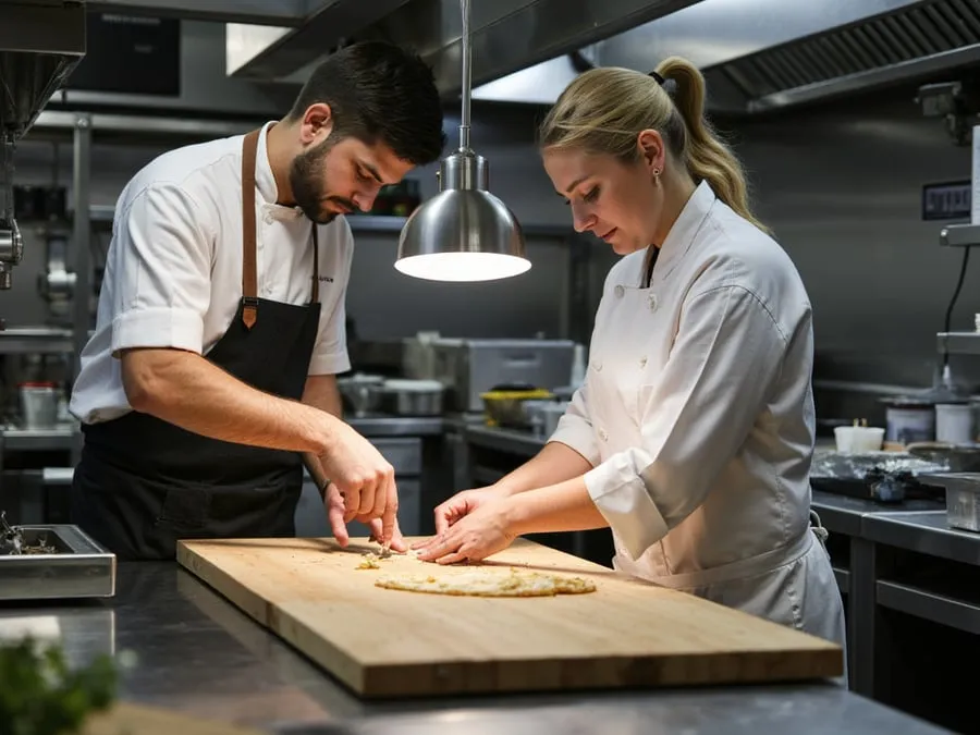 Kitchen operations detail