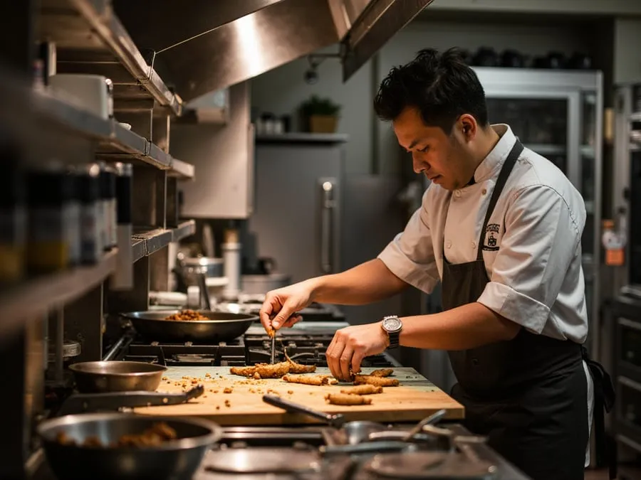 Kitchen operations detail