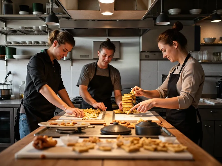 Kitchen operations detail