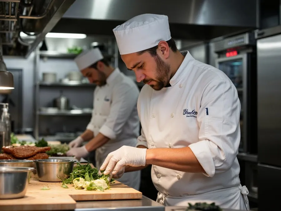 Kitchen operations detail