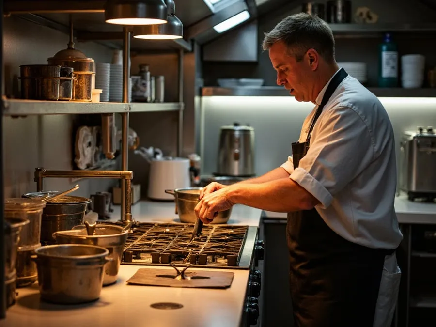 Kitchen operations detail
