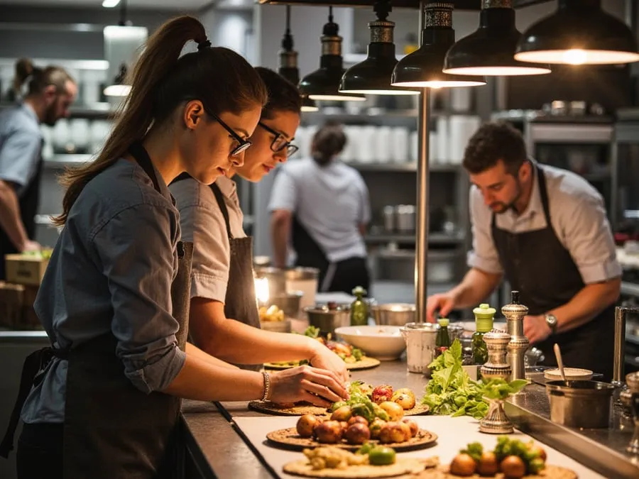 Kitchen operations detail