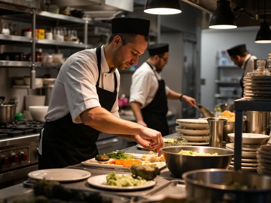Kitchen operations detail