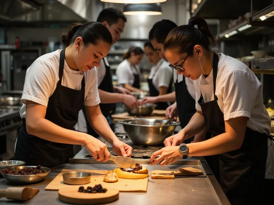 Kitchen operations detail