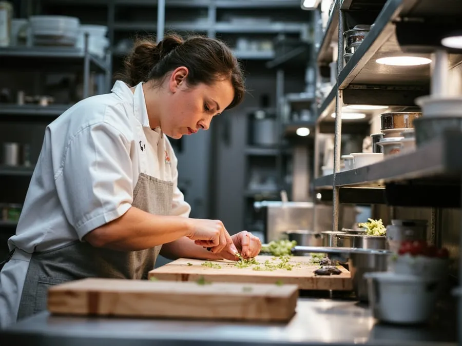 Kitchen operations detail