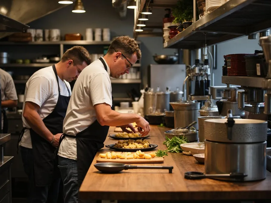 Kitchen operations detail