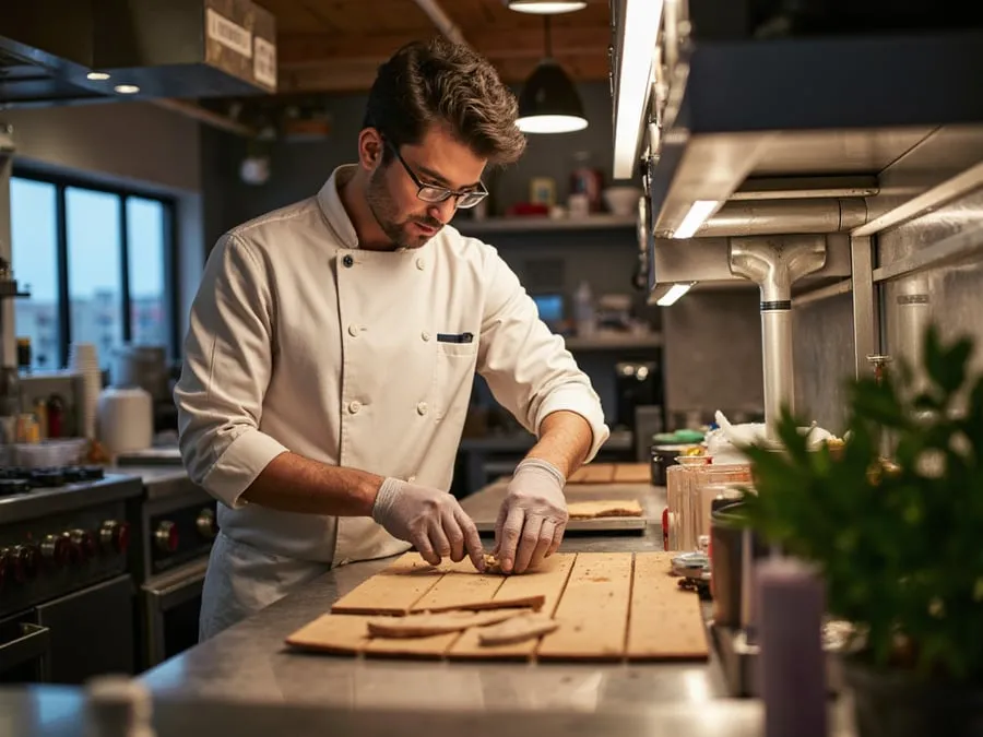 Kitchen operations detail