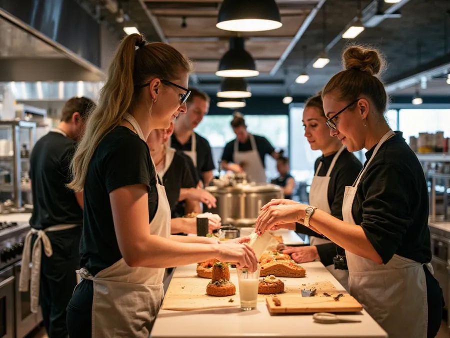 Kitchen operations detail