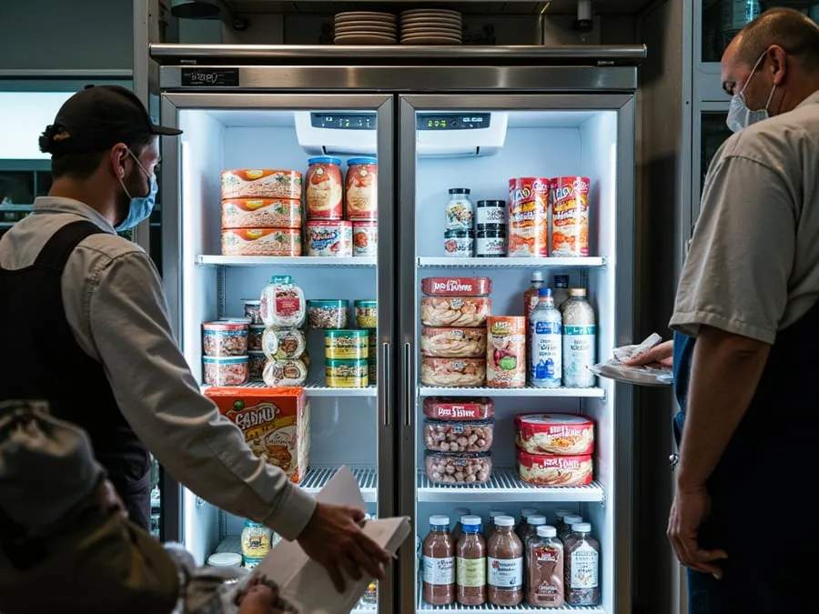 Kitchen operations detail
