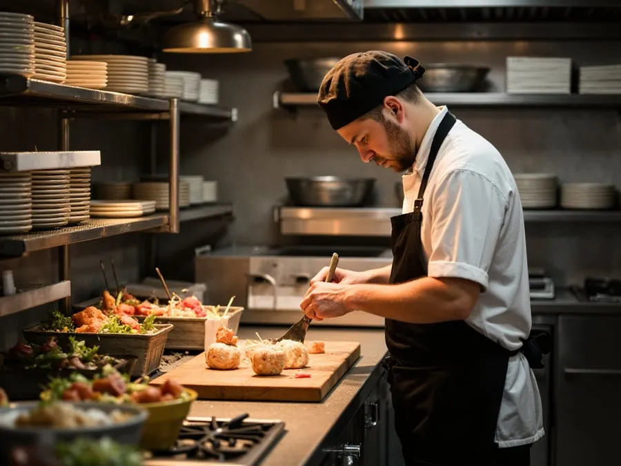Kitchen operations detail