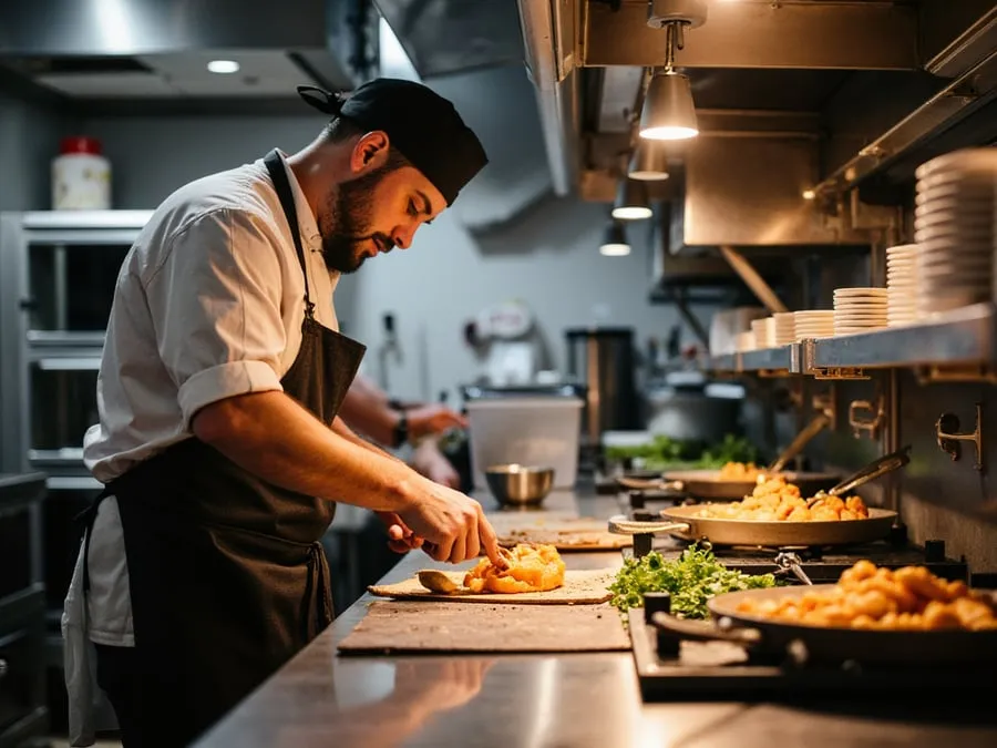 Kitchen operations detail