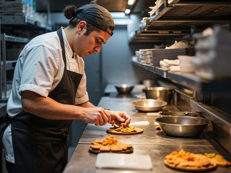 Kitchen operations detail