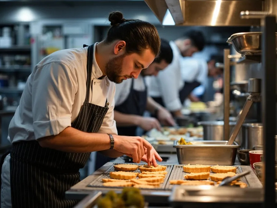 Kitchen operations detail