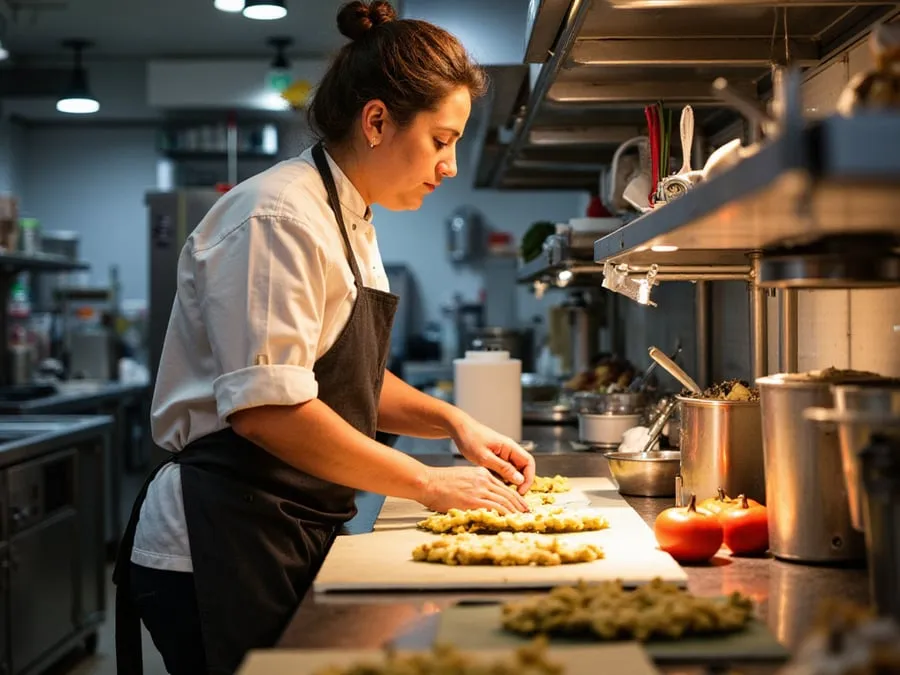 Kitchen operations detail