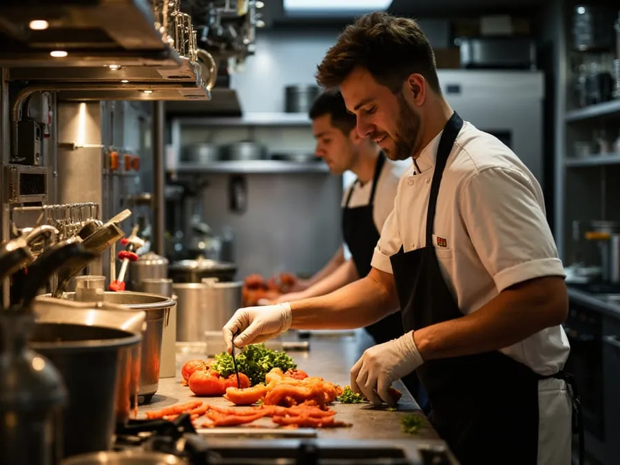 Kitchen operations detail