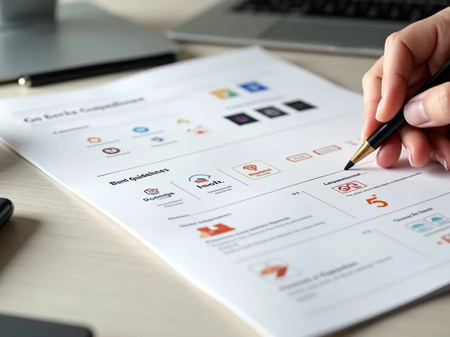 Detailed view of the five-step brand building process