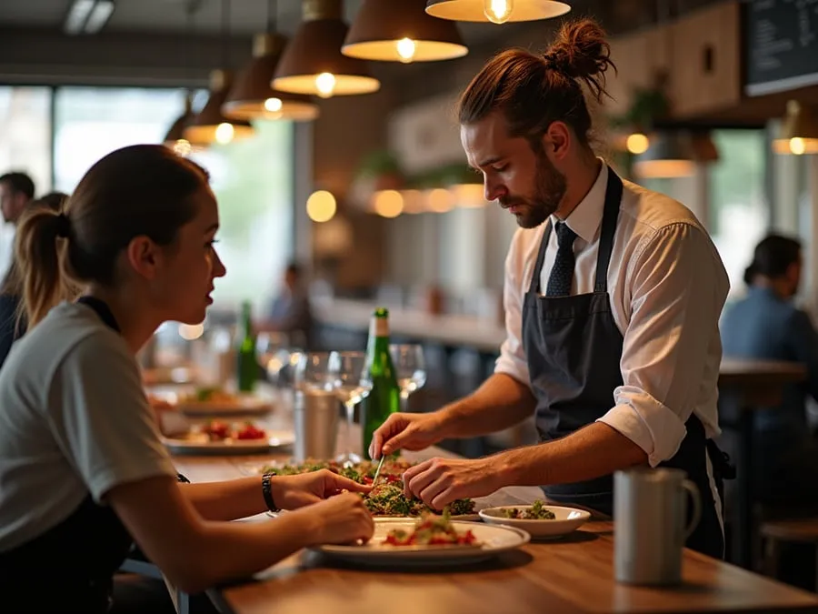 Image illustrating Co-Branding and Cross-Promotion: Strategic Partnerships for Restaurants concept